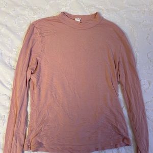 pink mock neck 💗